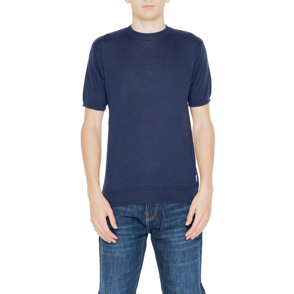 Blue Cotton Sweater