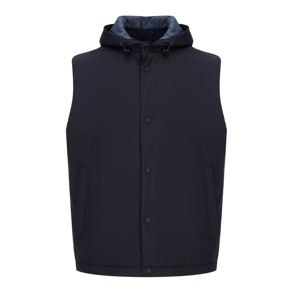 Blue Nylon Vest