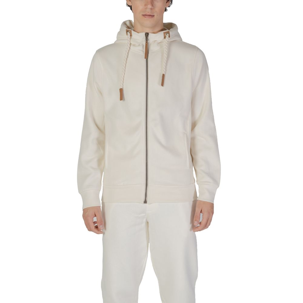 Cream Cotton Hoody