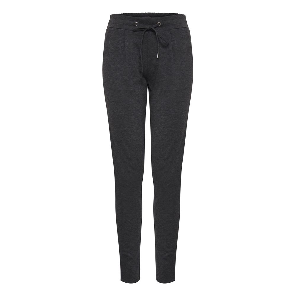 Gray Polyester Pant