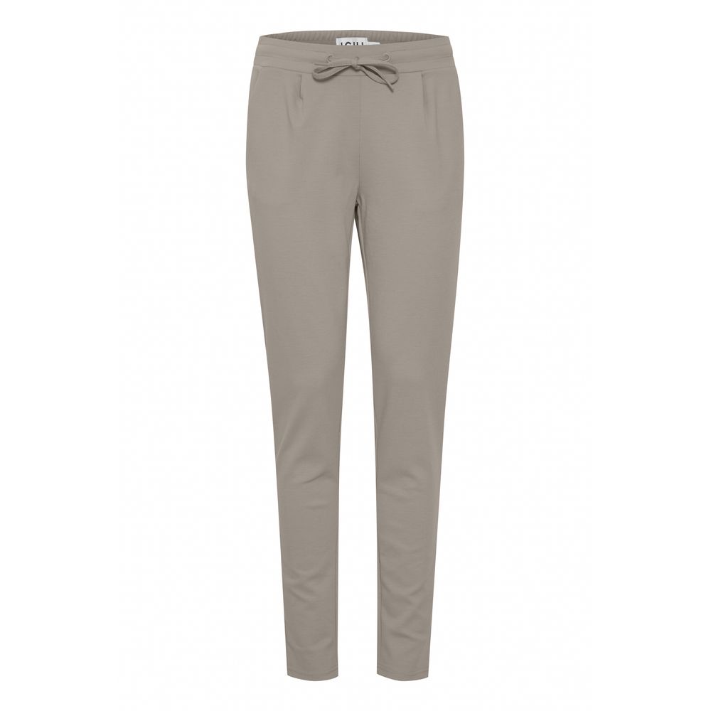 Gray Polyester Pant