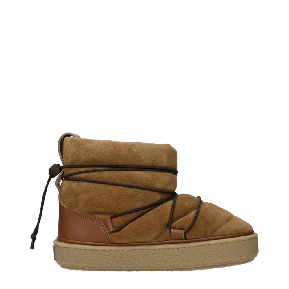 Brown Leather Ankle