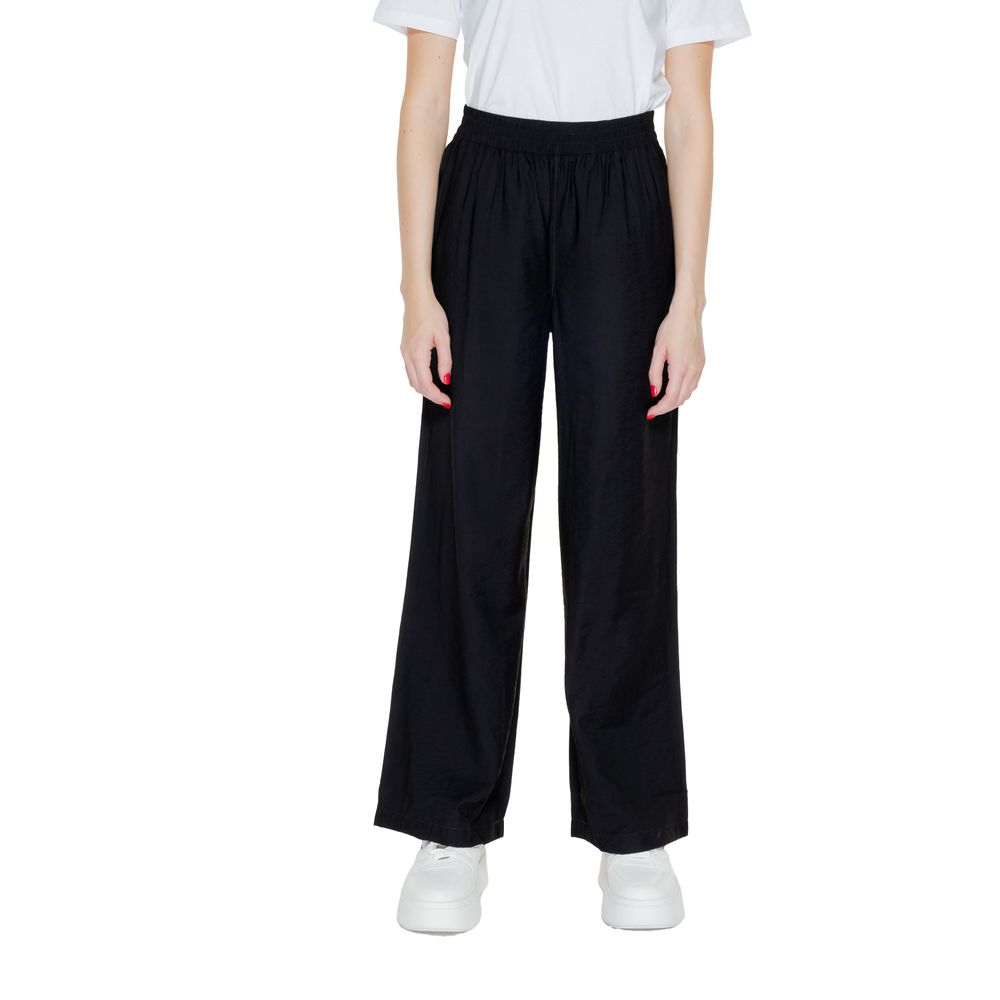 Black Viscose Pant