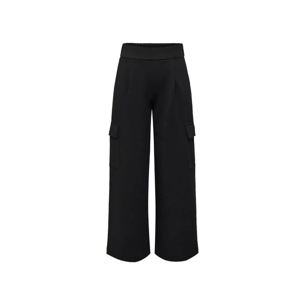 Black Polyester Pant