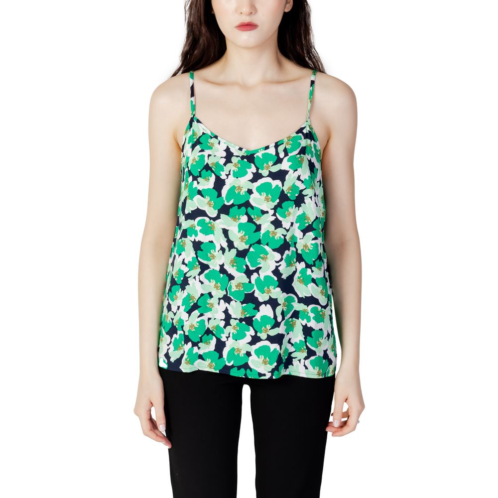 Green Cotton Tank Top