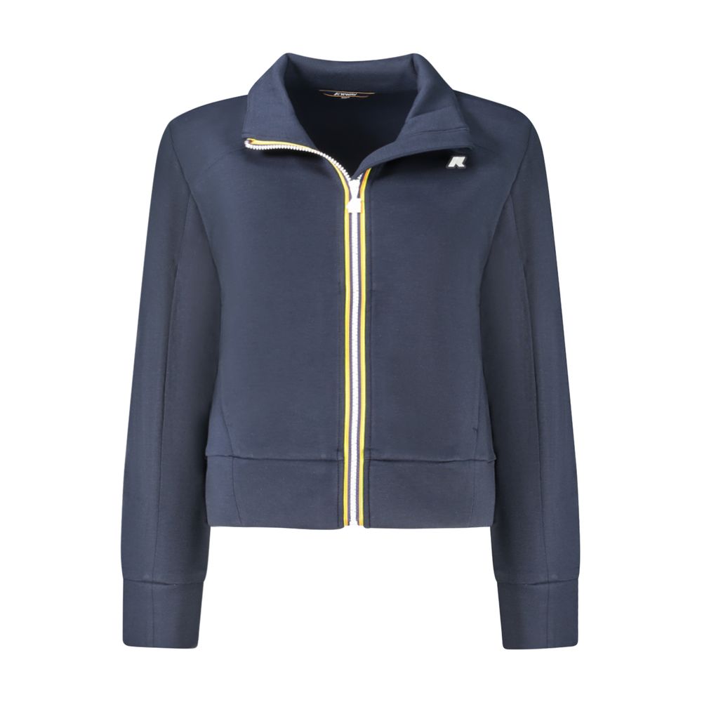 Blue Polyester Sweater