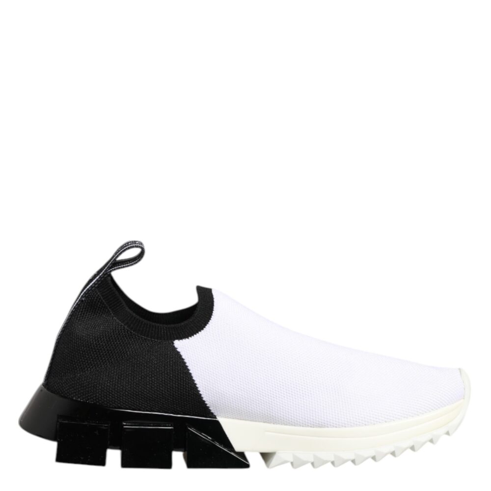 White Black Low Top Sorrento Sneakers Shoes