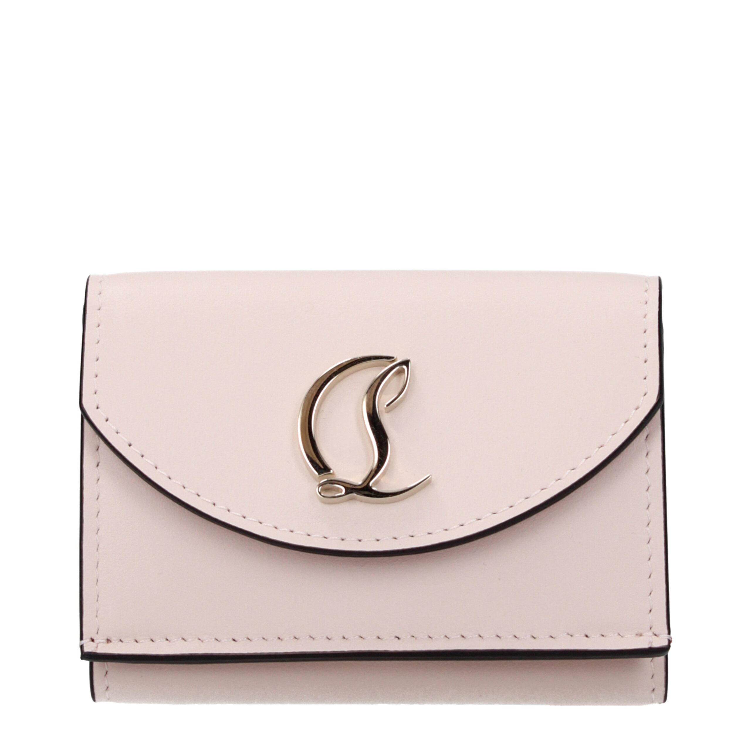 Beige Leather Wallet