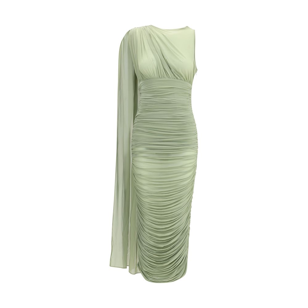 Draped midi Dress