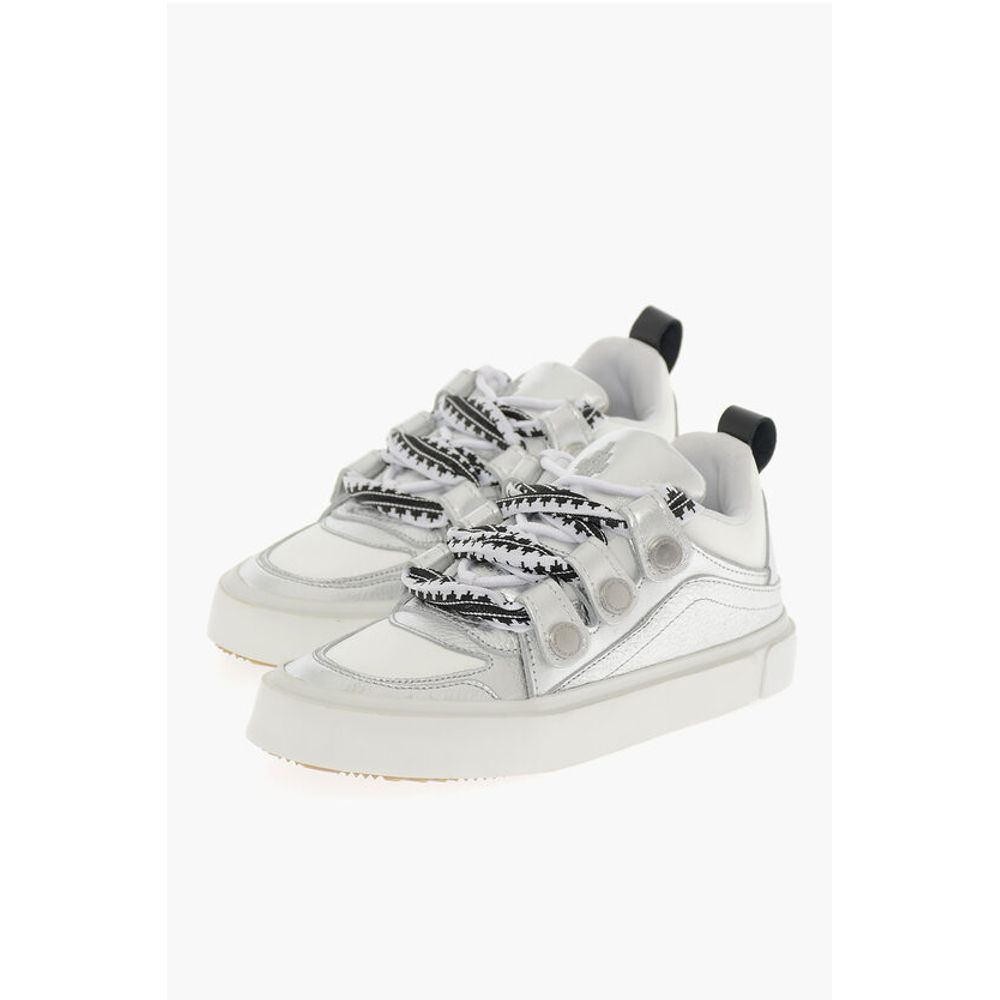 Metallic Leather TICINELLA Low-Top Sneakers