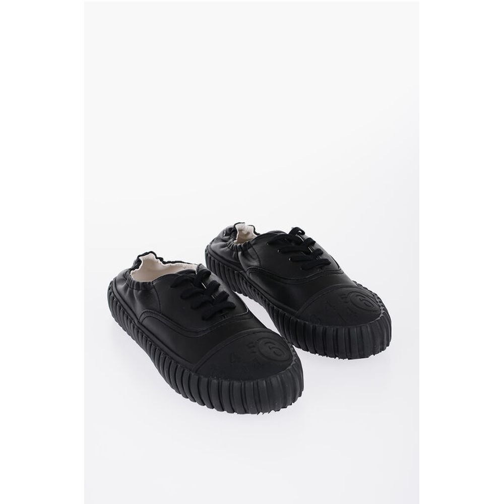 MM6 Leather CITY Low-Top Sneakers