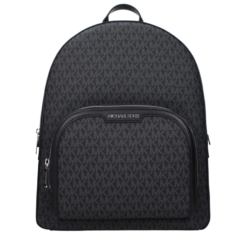 Black Fabric Backpack