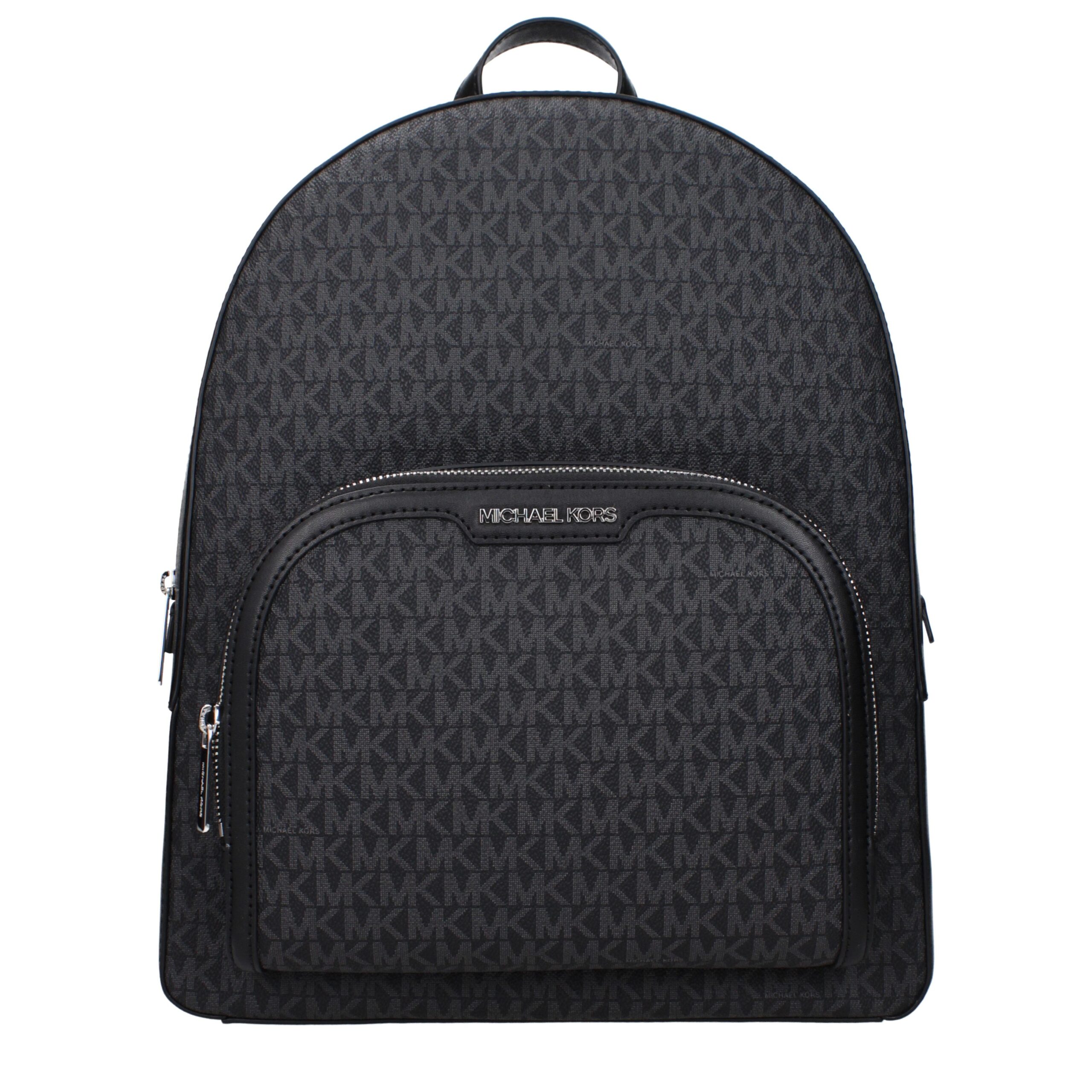 Black Fabric Backpack