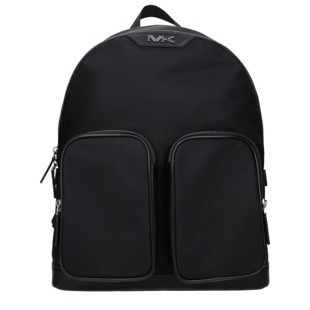 Black Fabric Backpack
