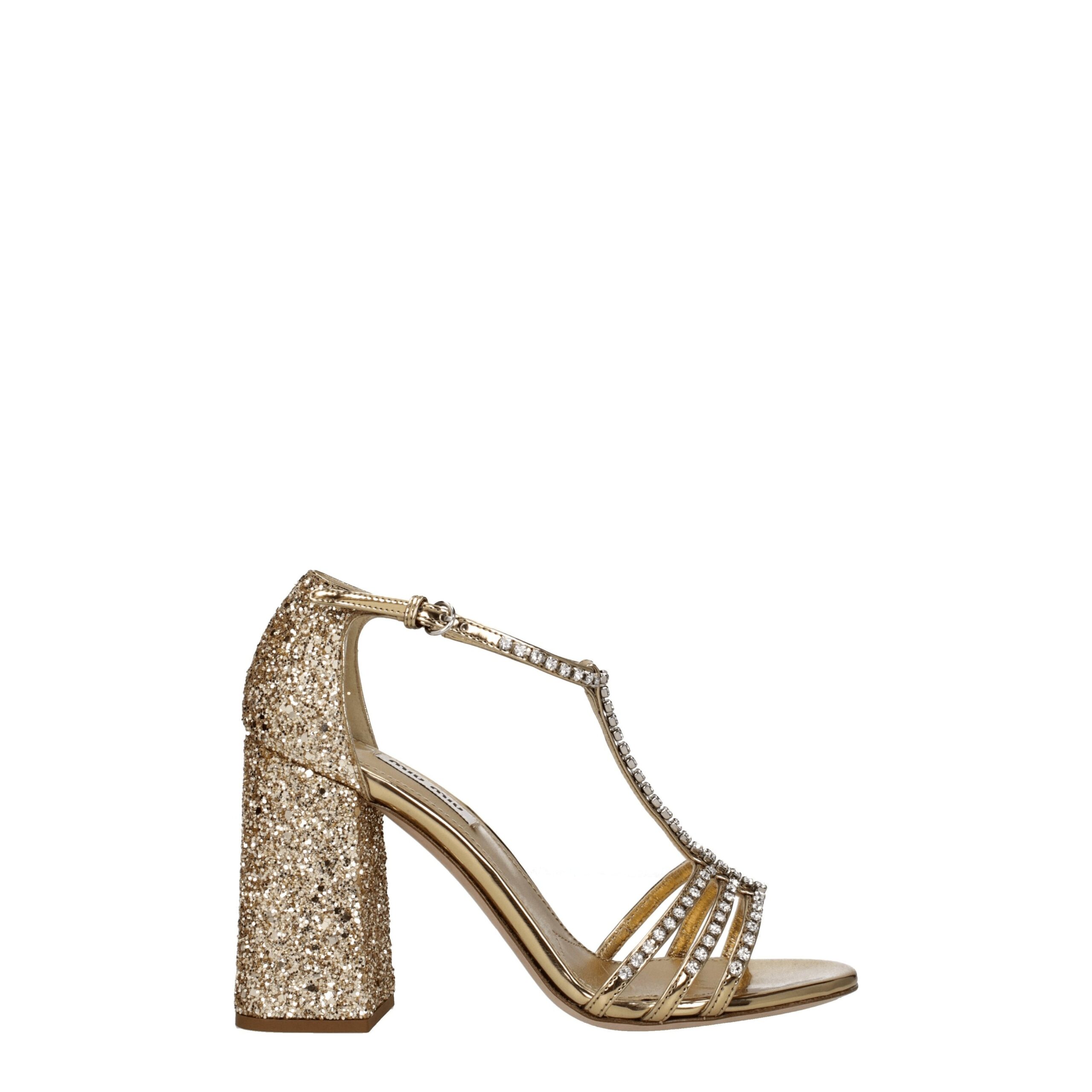 Gold Plastic Sandal