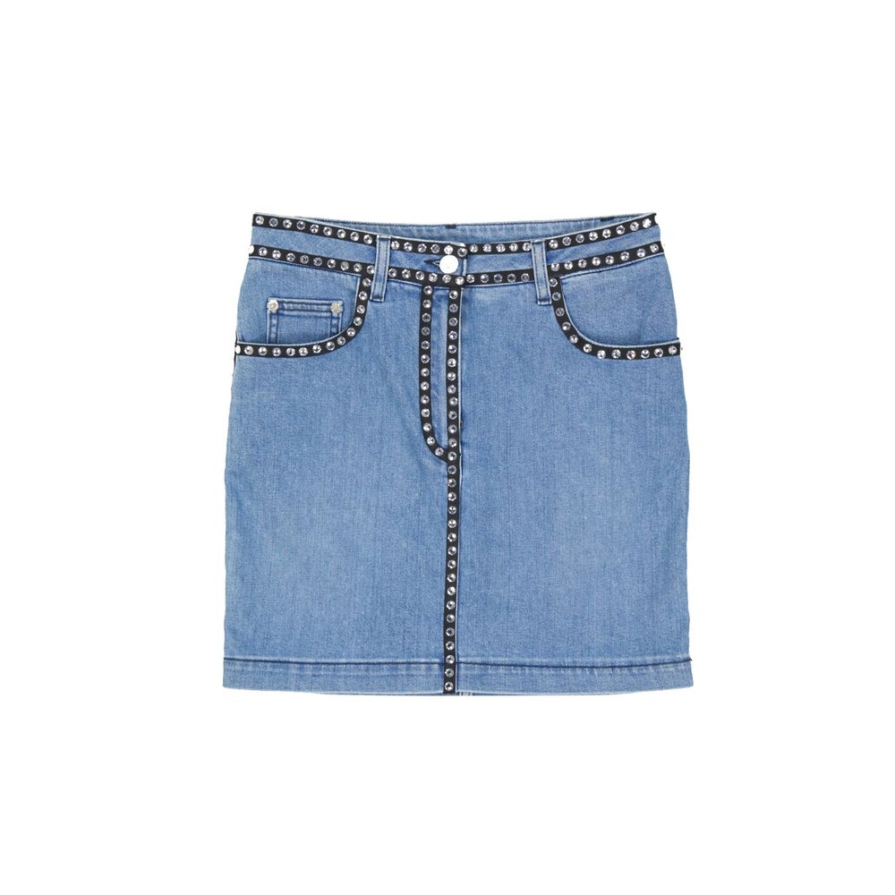 Cotton Denim Skirt