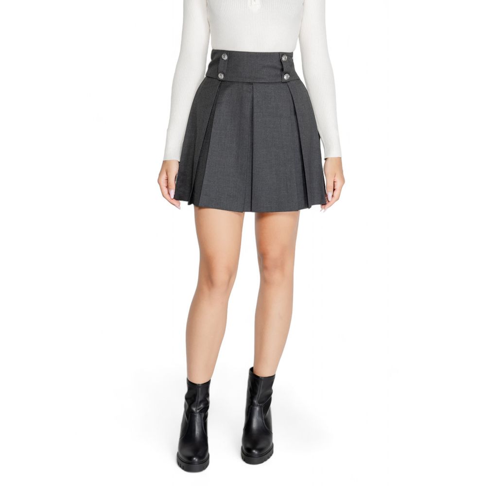 Gray Polyester Mini
