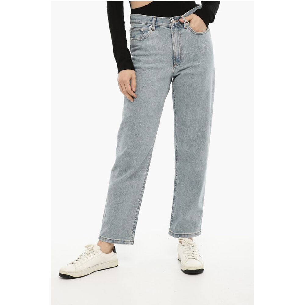 Stretch Denim Slim Fit Jeans 19cm