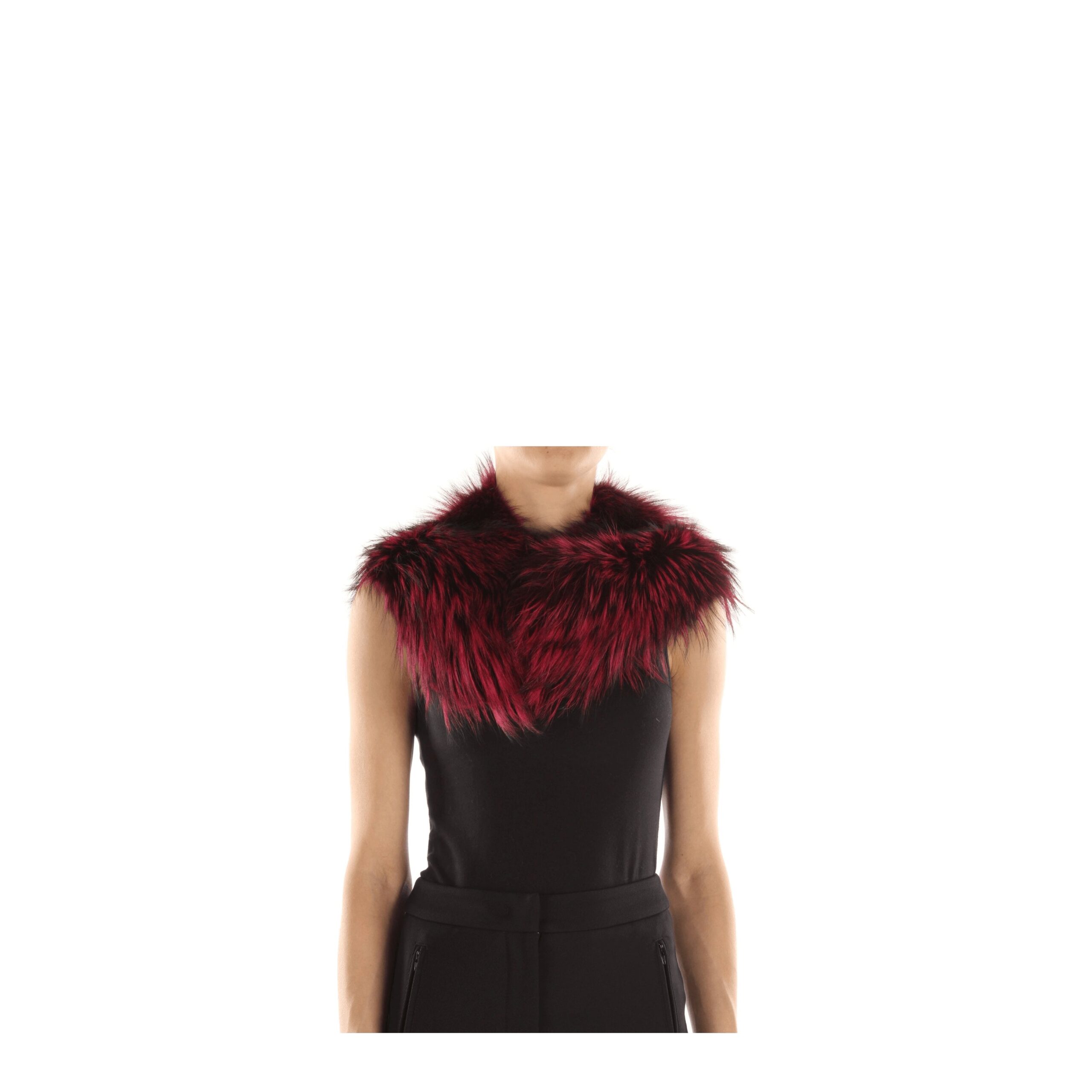 Pink Fur Foulards