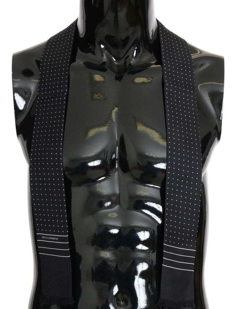 Elegant Silk Men's Tie Scarf Wrap