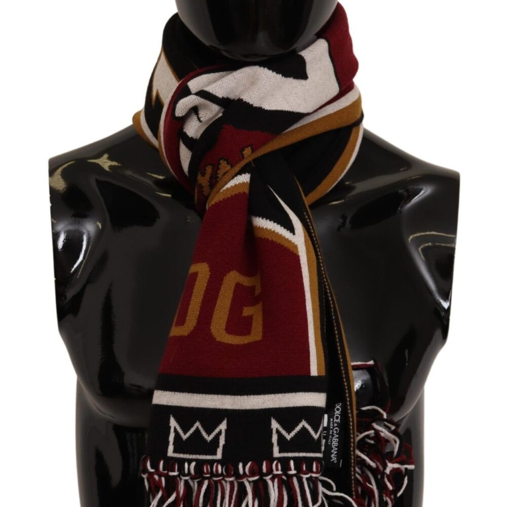 Elegant DG King Wool & Cashmere Scarf