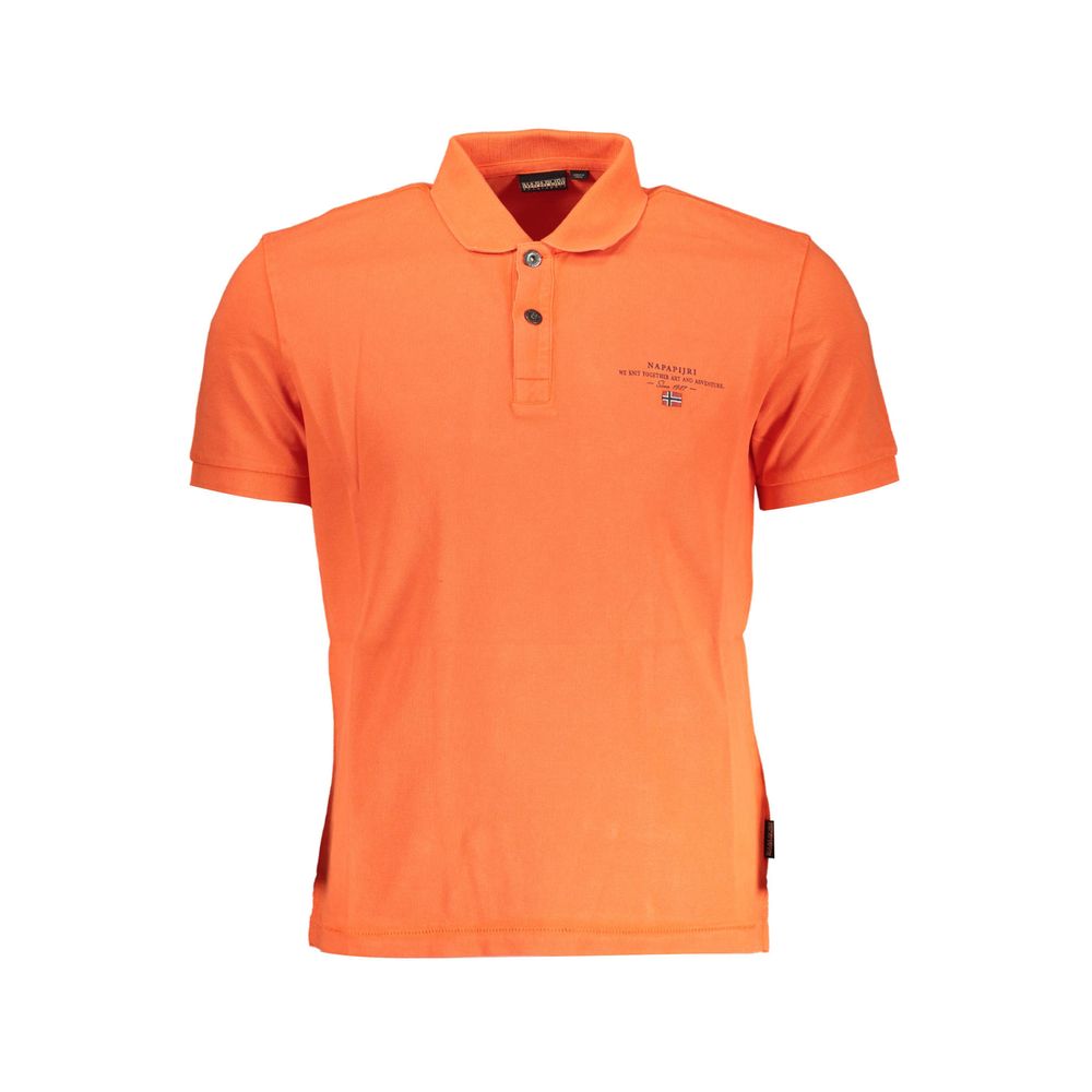 Red Cotton Polo Shirt