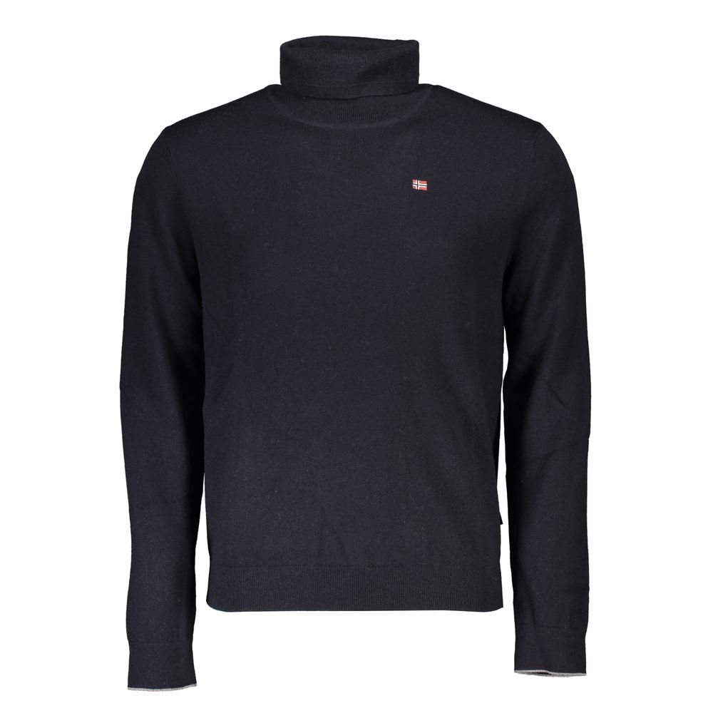 Black Fabric Sweater
