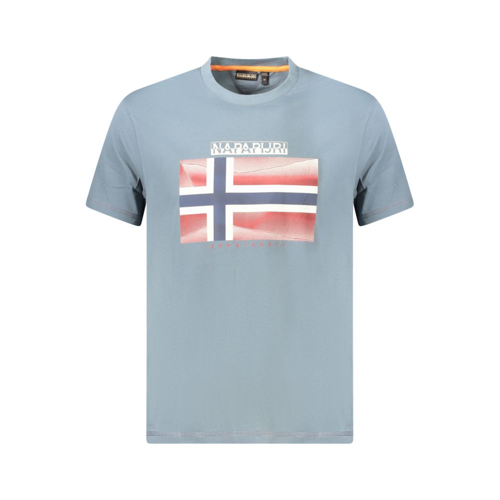 Brown Cotton Men T-Shirt