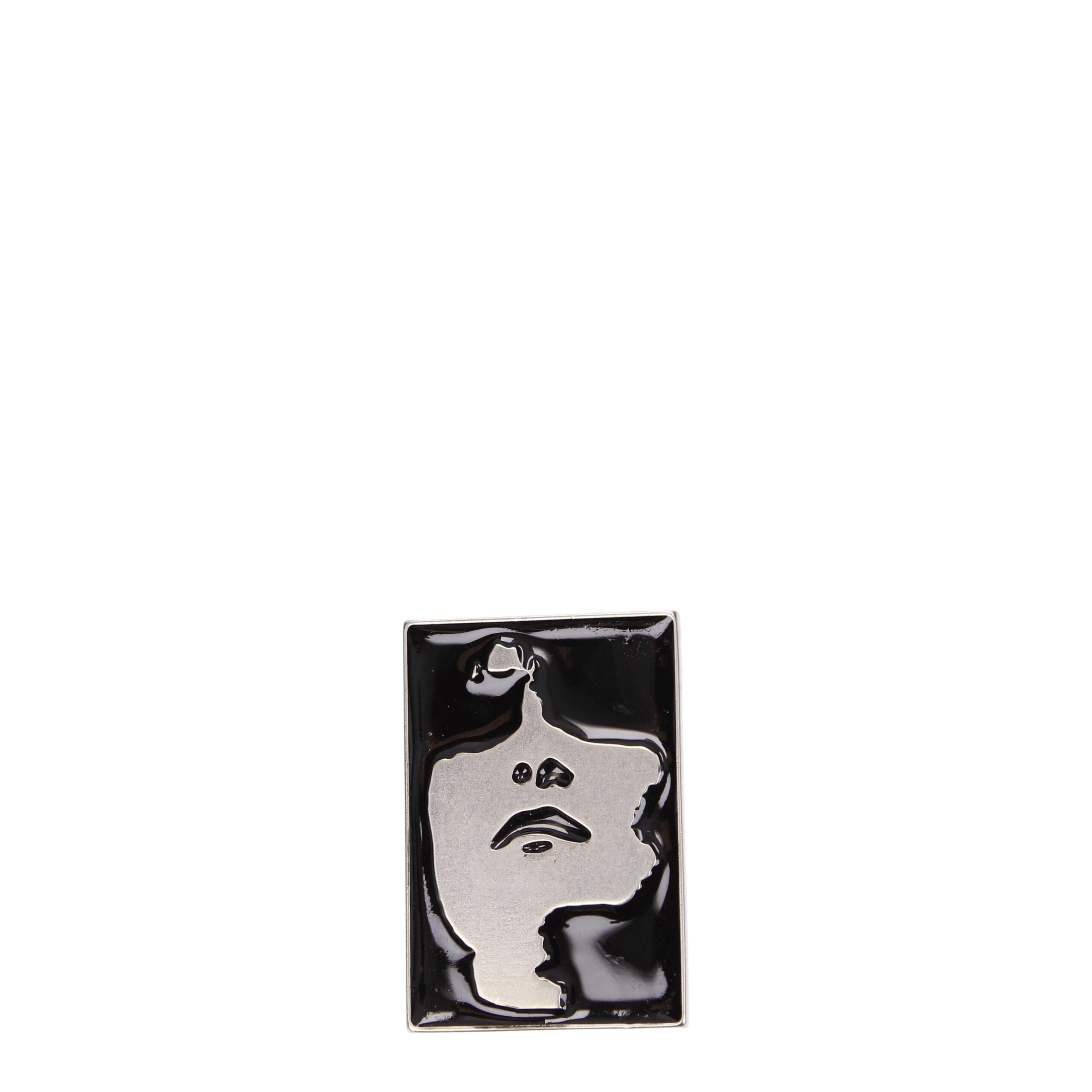 Black Brass Broches