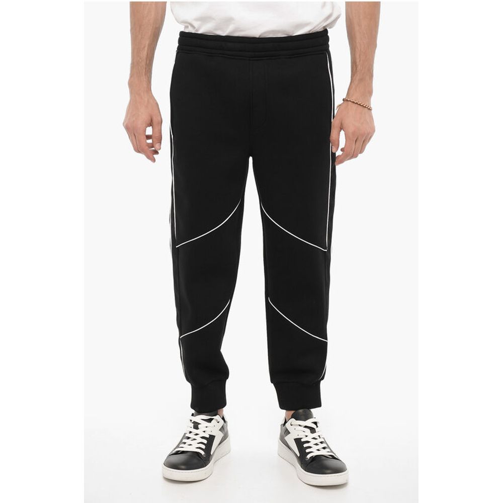 Low-Rise Skinny Fit Piping Joggers
