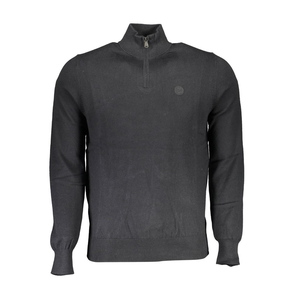 Black Cotton Sweater