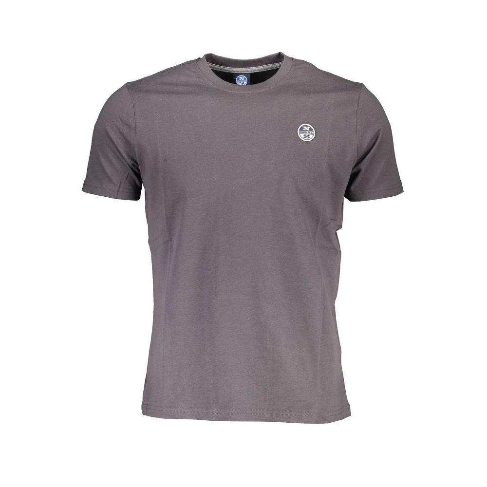 Gray Cotton T-Shirt