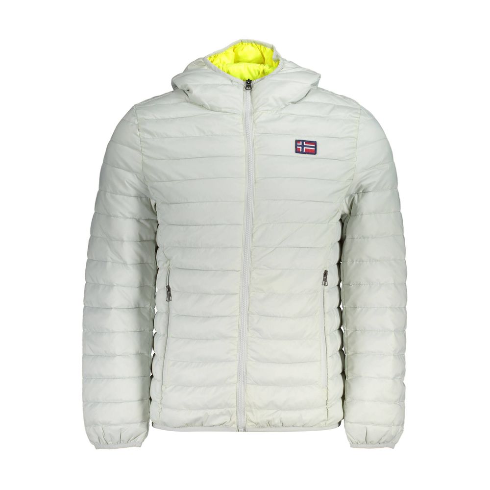 Gray Polyamide Jacket
