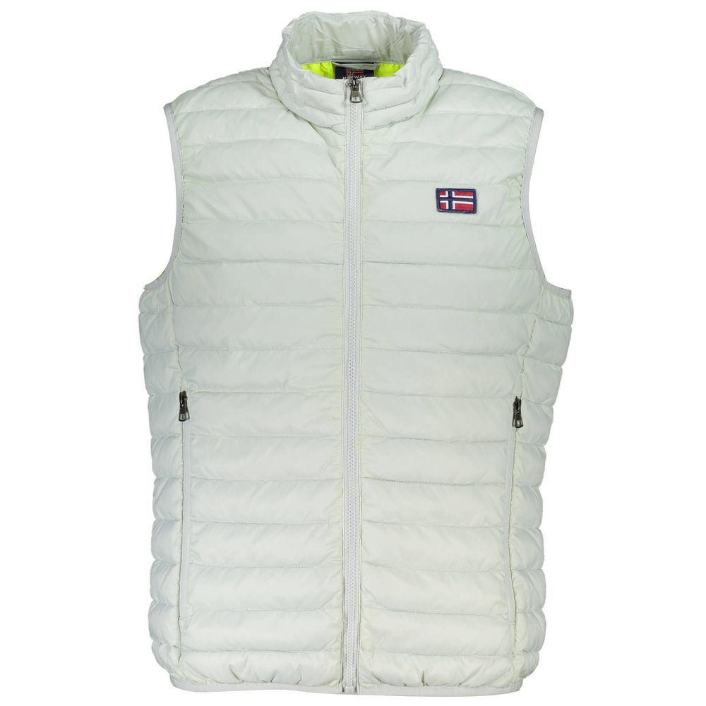Gray Polyester Jacket