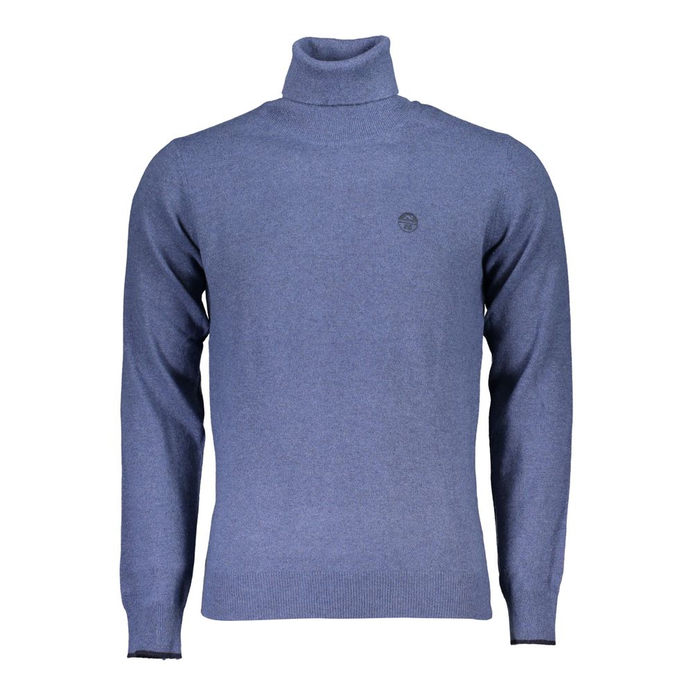 Blue Fabric Sweater