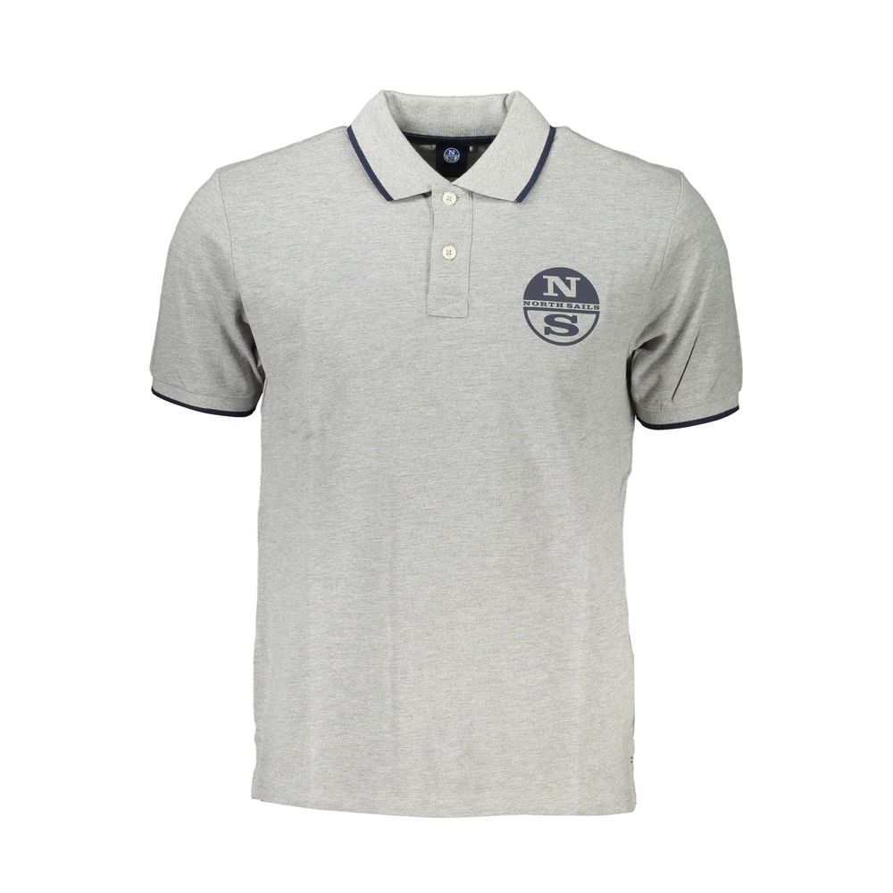 Brown Cotton Men Polo Shirt