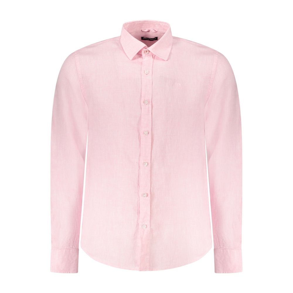 Pink Linen Shirt