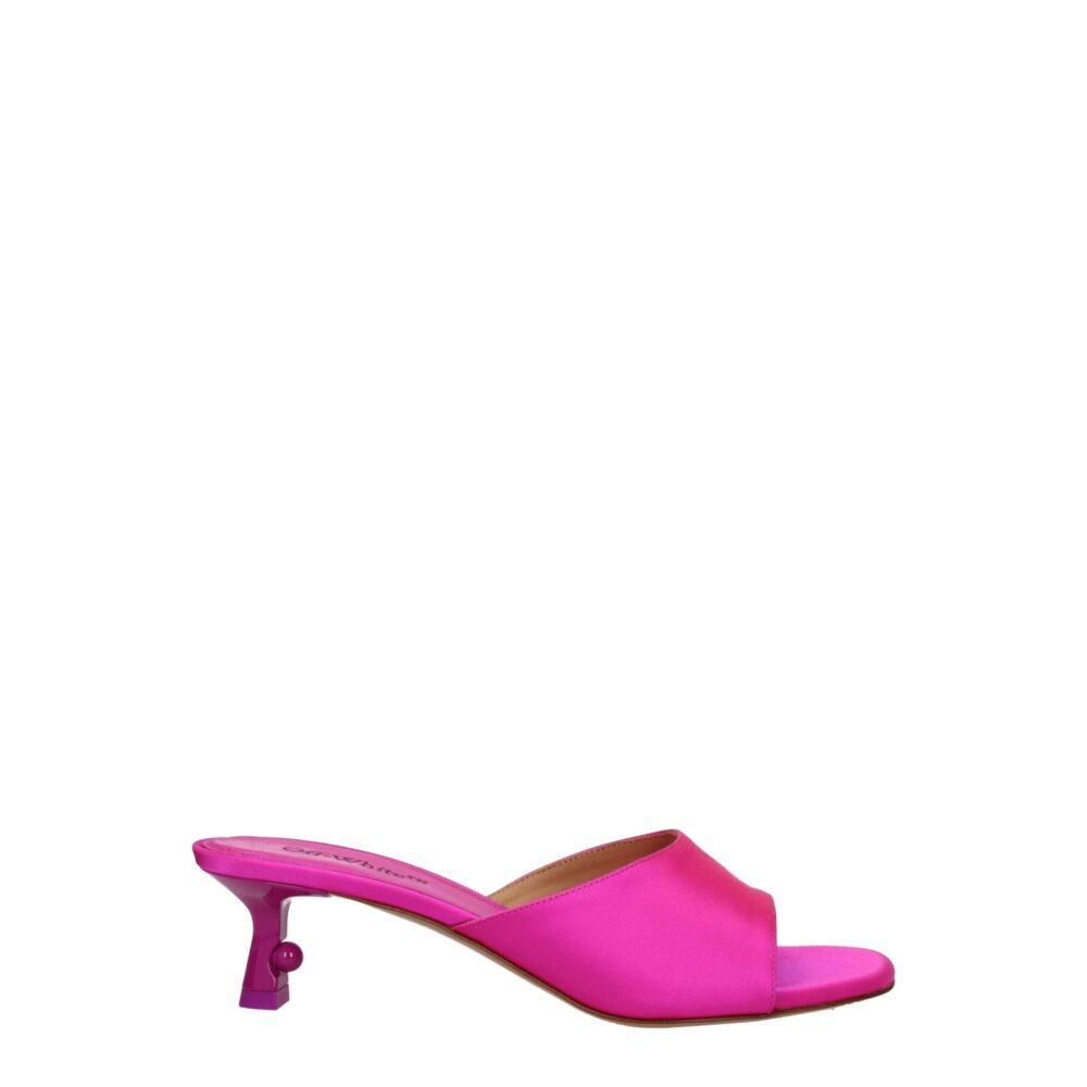 Pink Satin Sandal