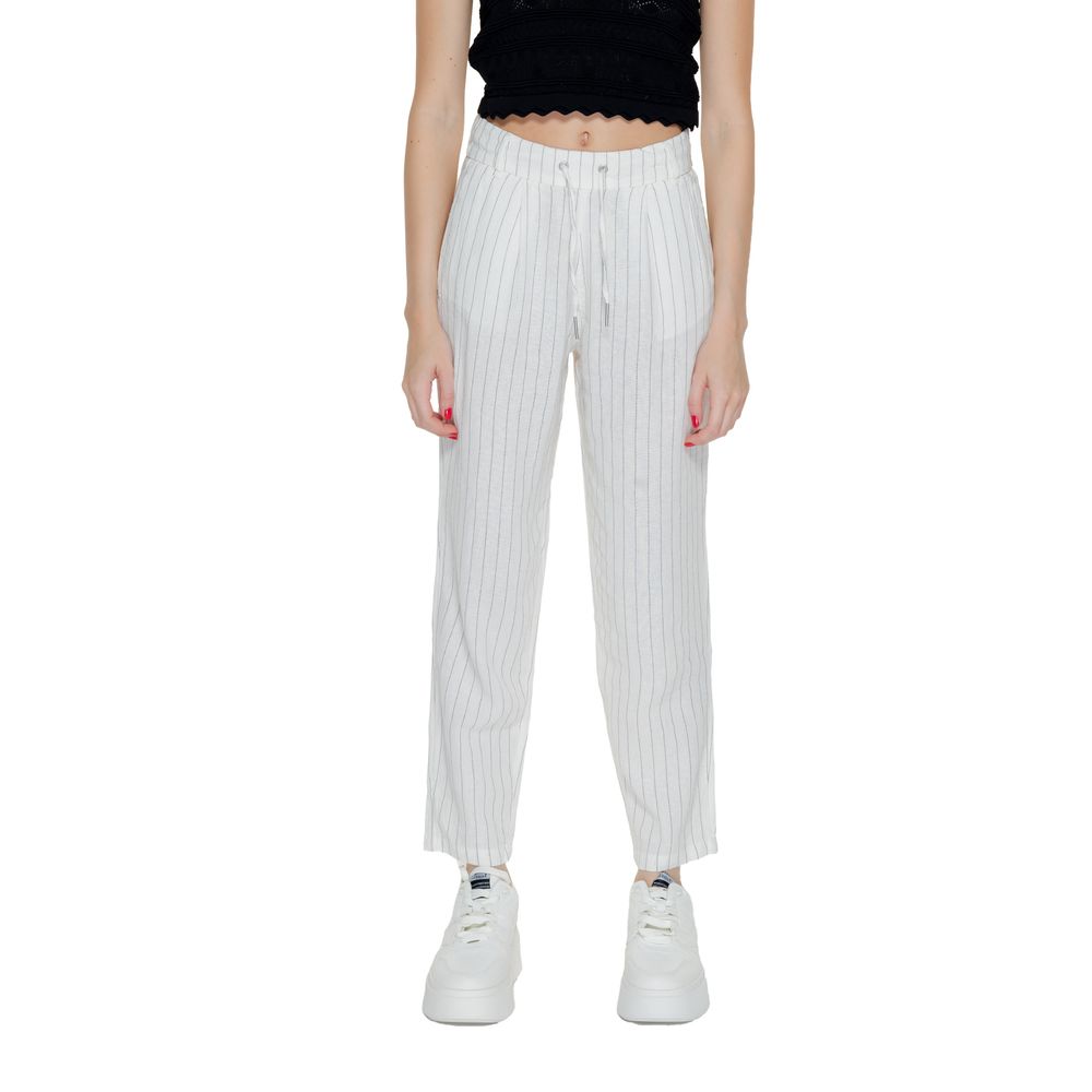White Linen Pant