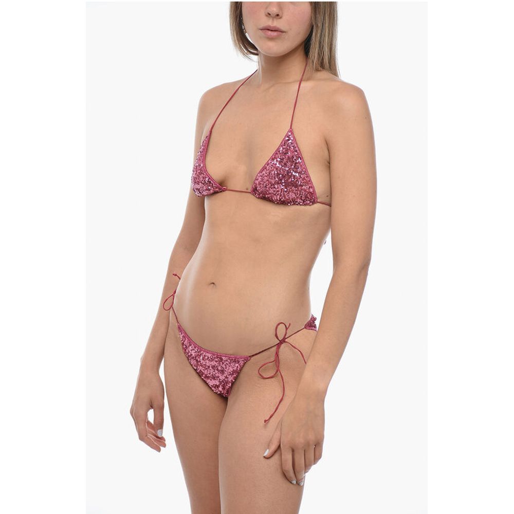 Sequined Triangle Bikini