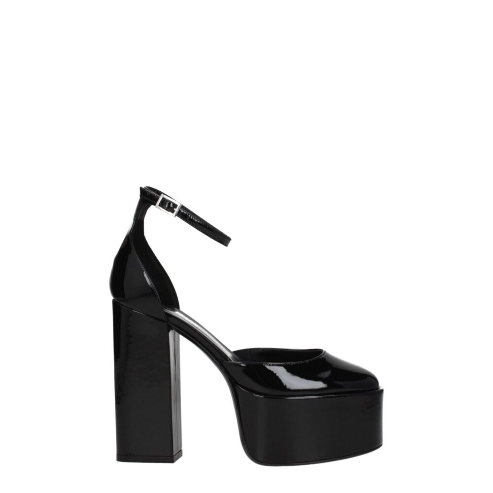 Black Leather Sandal