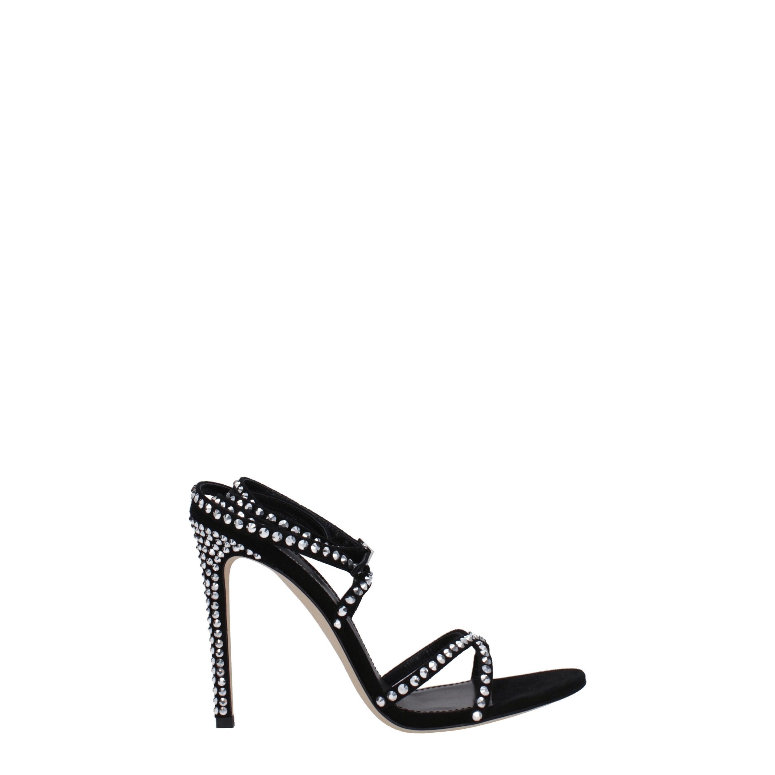 Black Leather Sandal
