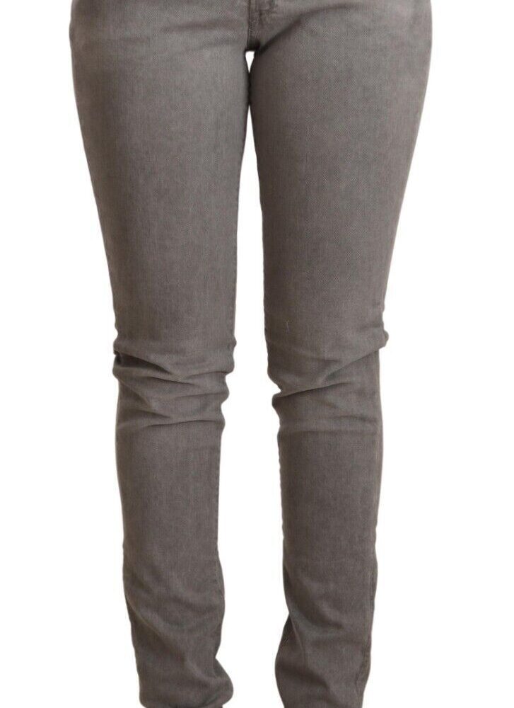 Chic Low Waist Skinny Cotton Blend Jeans