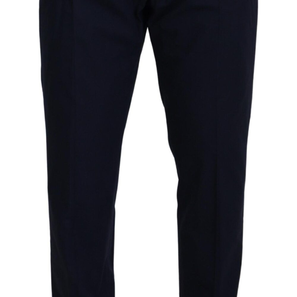 Chic Slim Fit Chinos in Blue