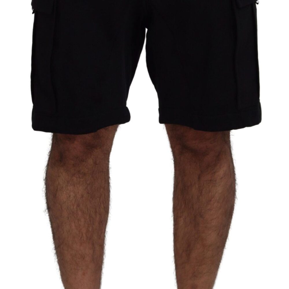 Elevate Your Summer: Classic Black Bermuda Shorts