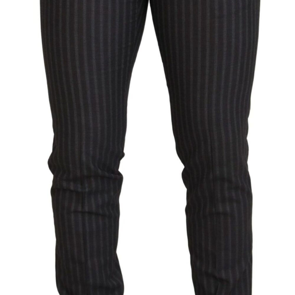 Elegant Striped Dress Pants for Men