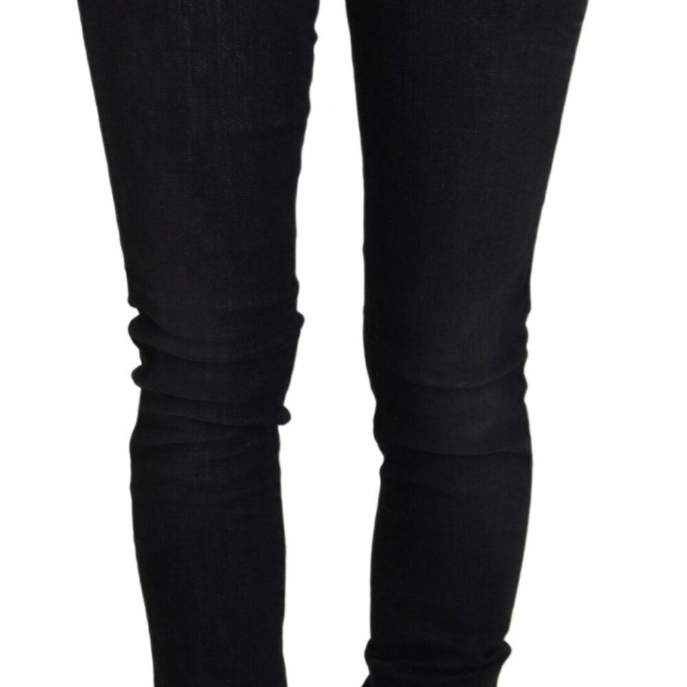 Chic Low Waist Designer Skinny Jeans