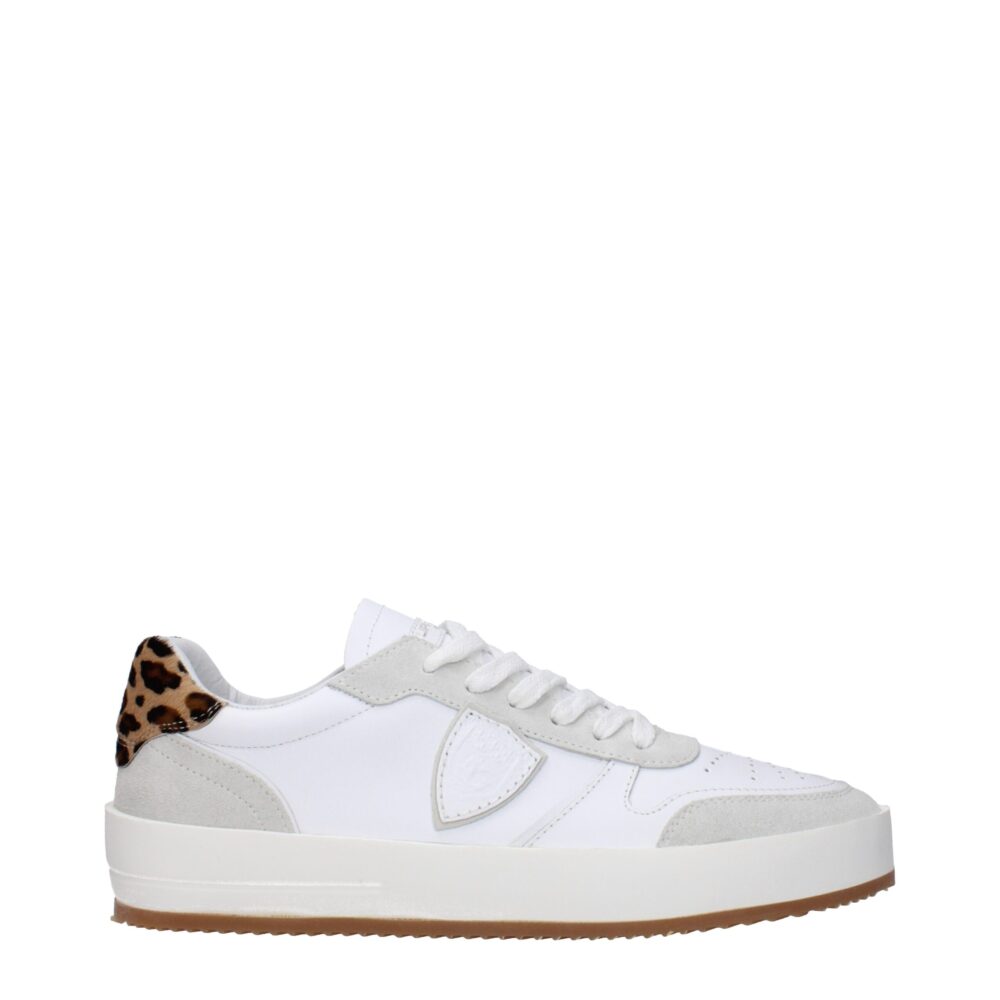 White Leather Sneakers