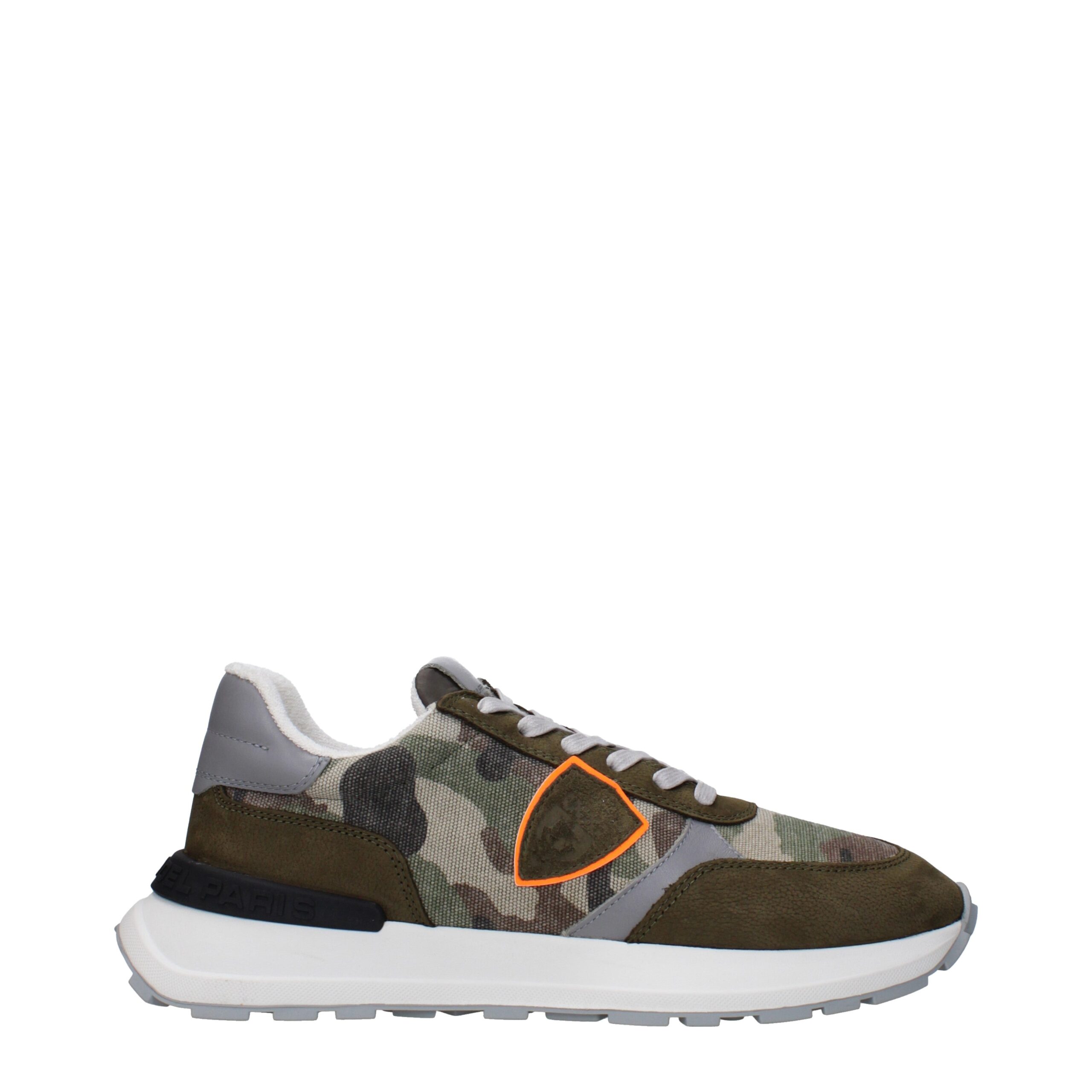 Green Fabric Sneakers