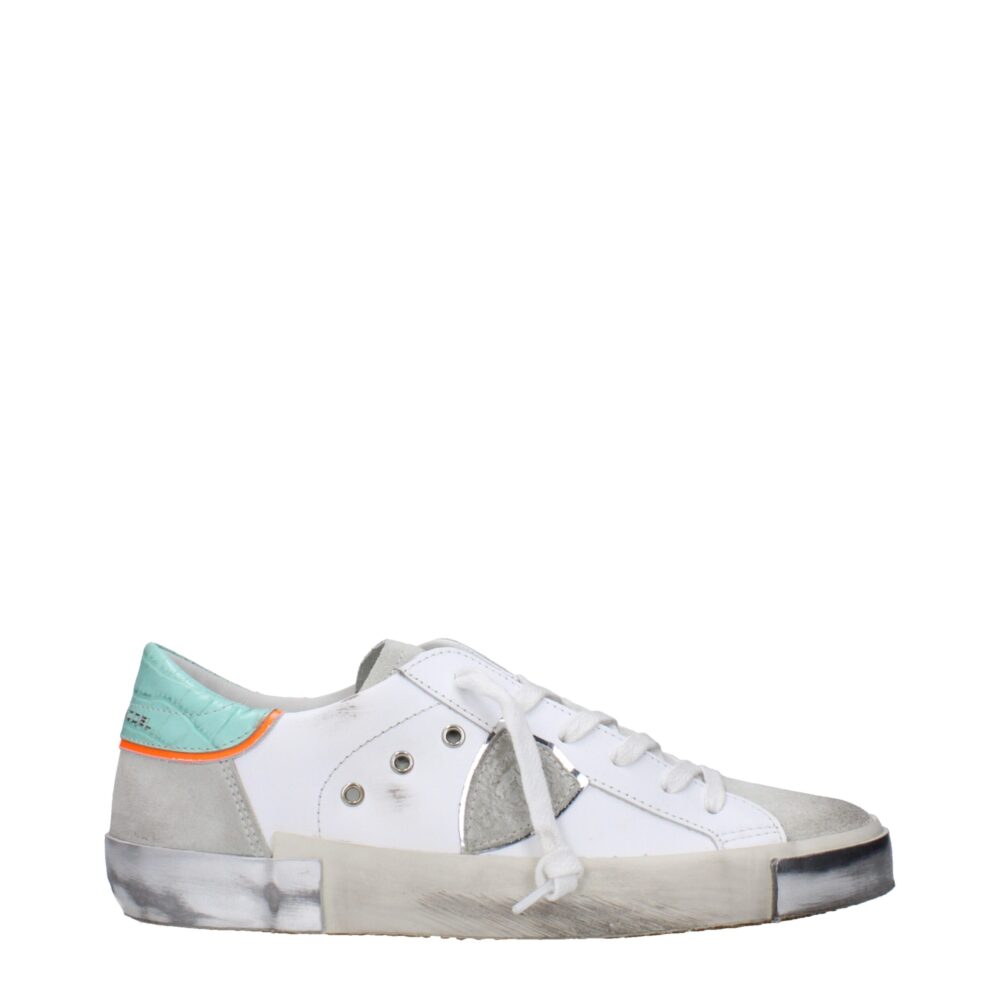 White Leather Sneakers